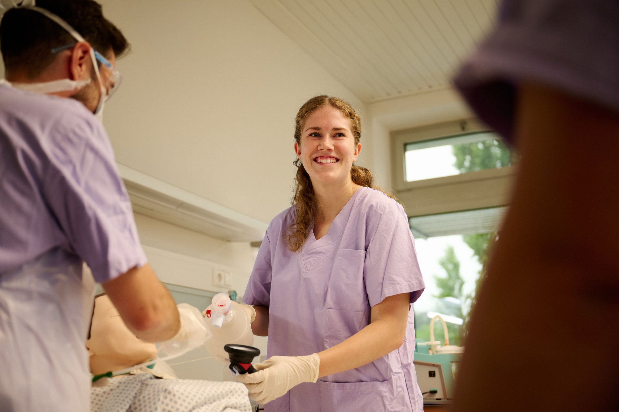 Studierende aus der Fakultät Gesundheit & Soziales Studierende aus der Fakultät Gesundheit & Soziales