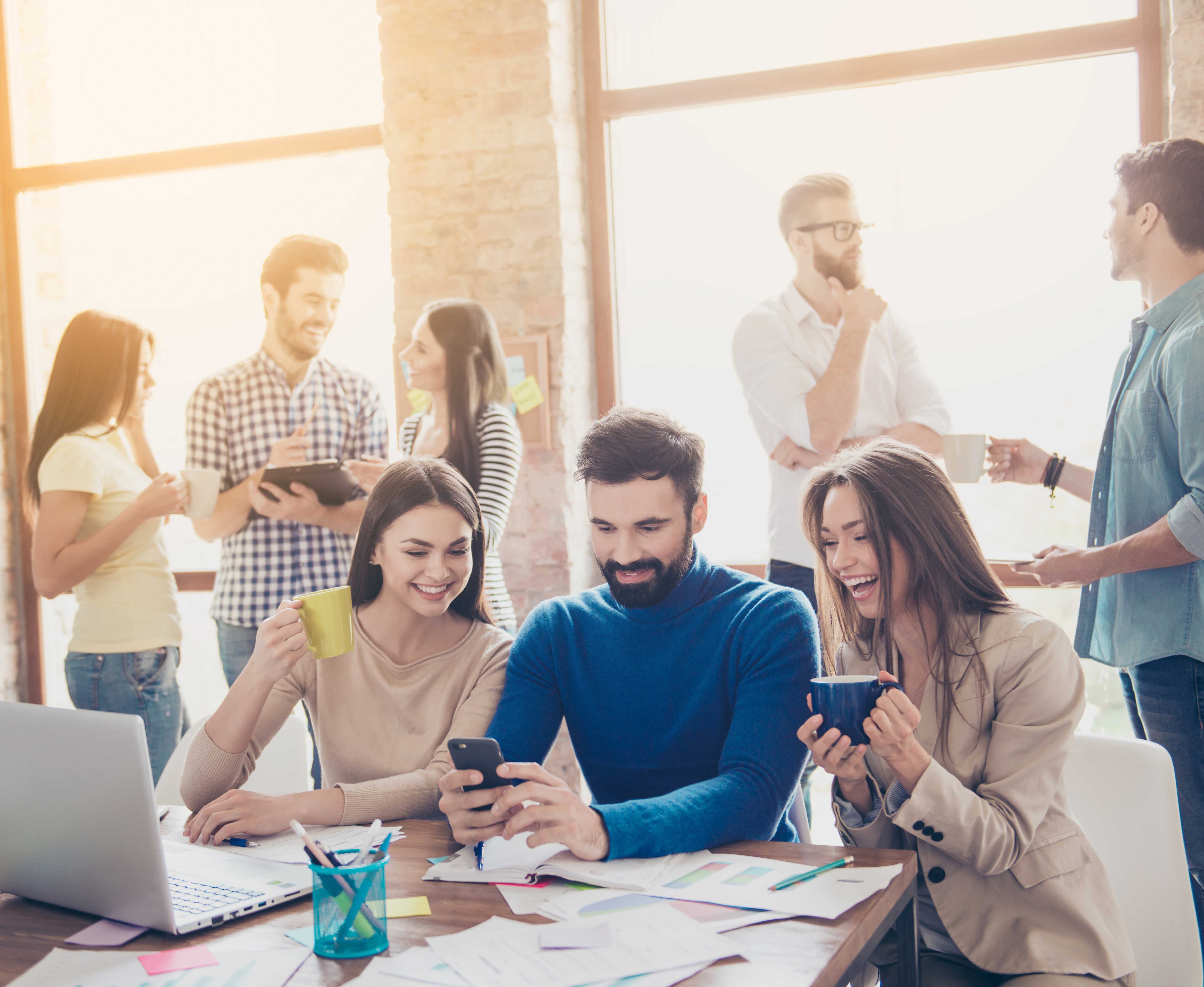 Business Students on a Professional Internship