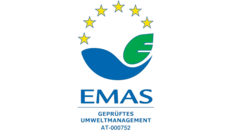 EMAS Logo auf Job & Karriere-Seite EMAS Logo auf Job & Karriere-Seite