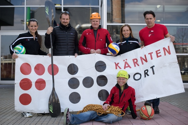 v.l.n.r.: Martina Keuschnig (Kassier Stv.), Martin Schusser (Schriftführer Stv.), Gerald Gruber (Obmann), Barbara Taferner (Kassier), Martin Stromberger (Obmann Stv.), Claudia Pacher (Schriftführerin)